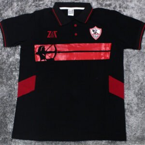 بولو الزمالك الاسود بيكا قطن