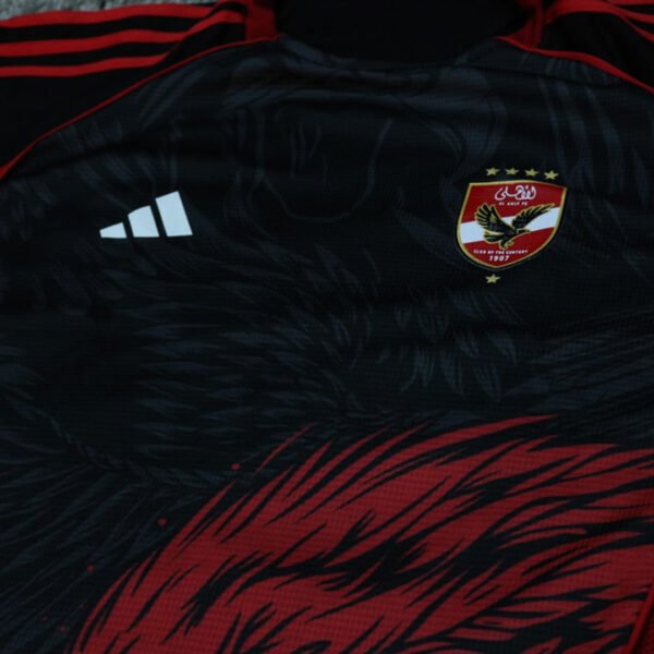 ⁦تيشرت الاهلي النسر 2026 الاسود⁩ - الصورة ⁦2⁩