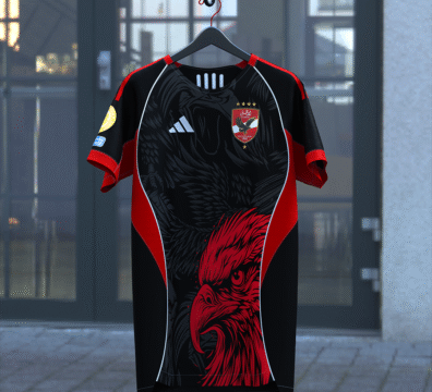 تيشرت الاهلي النسر 2026 الاسود