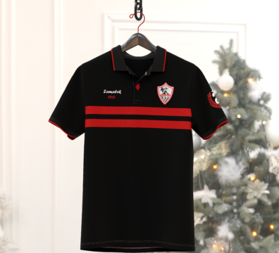 بولو الزمالك الاسود 2026